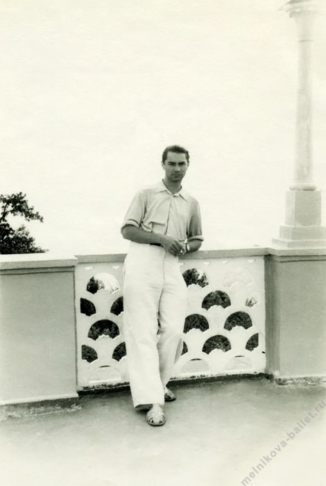 Михаил Яковлевич Мельников во время отпуска в Сочи, 1959 год, фото 41