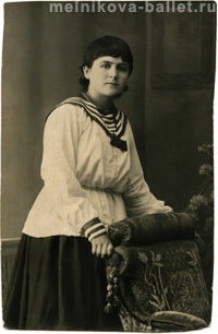 М.Д.Коротеева в 17 лет, 1922 г.