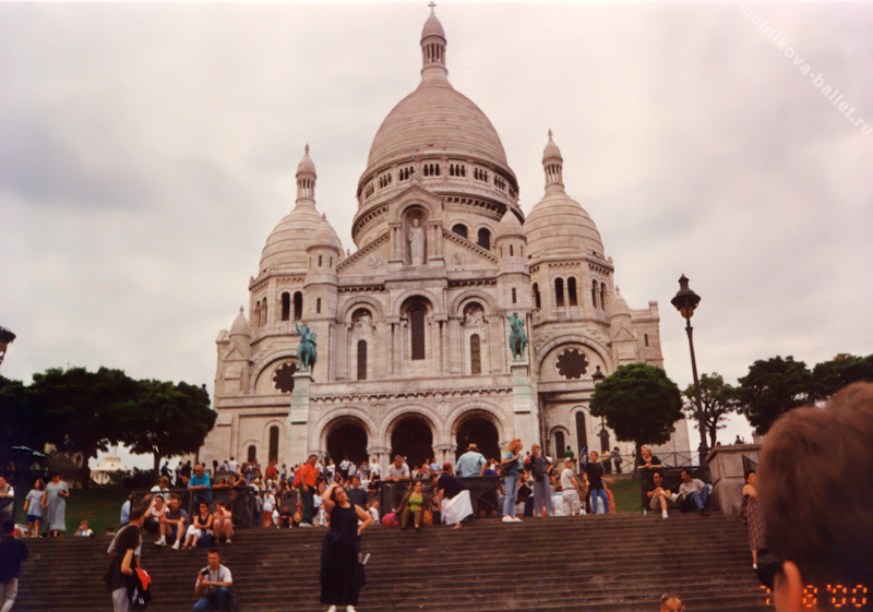 Собор Сакре Кёр (Святое Сердце) - Париж, фото 01а, 07.08.2000
