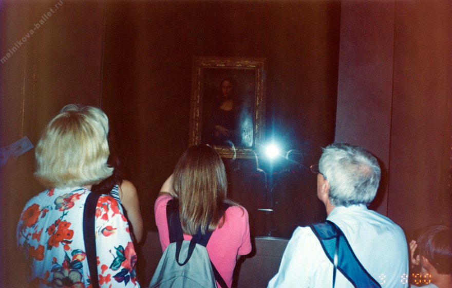 Джоконда - Лувр, Париж, фото 32а, 09.08.2000