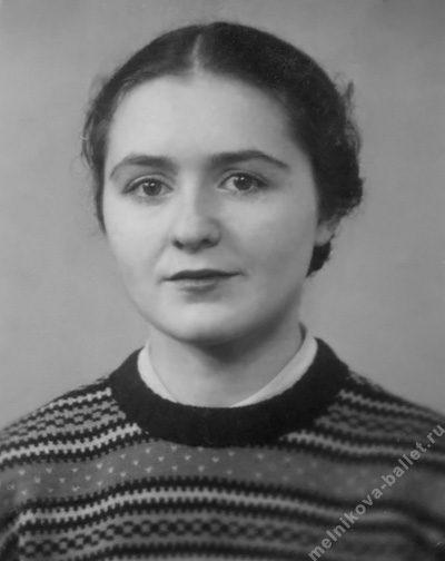 Л.Л.Мельникова - портрет 2, 1950-е годы