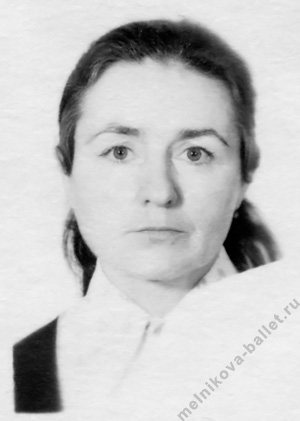 Л.Л.Мельникова - портрет 5, 1960-е - начало 1970-х годов