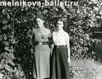 Зеленогорск, Т.Легат и Л.Коротеева, июнь 1957 г., фото 7
