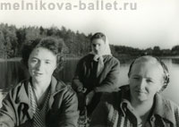 Приозерск, на рыбалку, июль - август 1958 г., фото 24а и 24б