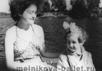 Приозерск, Л.Коротеева и Таня, июль - август 1958 г., фото 33