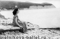 Пляж, Фальшивый Геленджик, ~ 1960 г., фото 6а и 6б