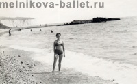 На пляже, Фальшивый Геленджик, ~ 1960 г., фото 7