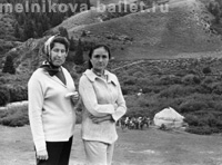 Юрта в горах, Кырчин, Киргизия, август 1974 г., фото 10