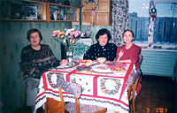Рождество, Л.Л.Мельникова и гости, 07.01.2001