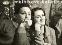 Новый год или День рождения - Ю.Умрихин, Л.Коротеева, фото 3, 1954 - 1956 гг.