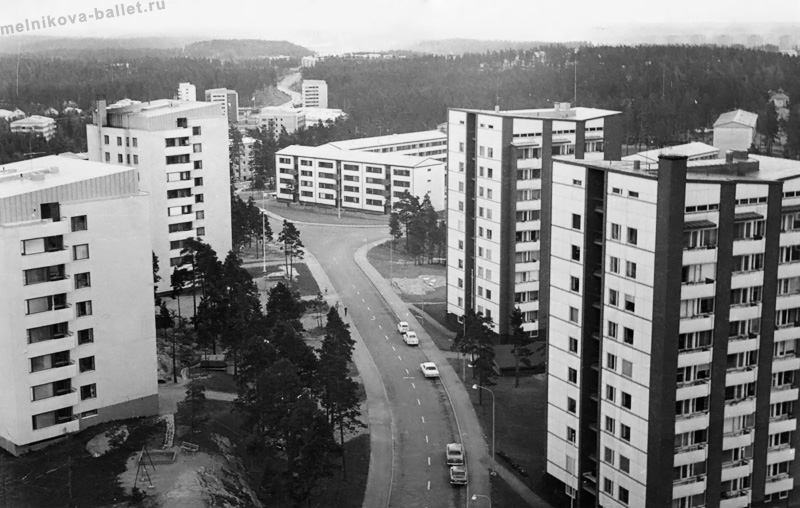 Виды Хельсинки, Финляндия, 1966 год, фото 2