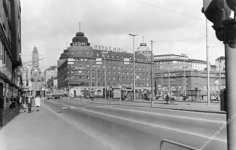 Виды Хельсинки, Финляндия, 1966 год, фото 3б
