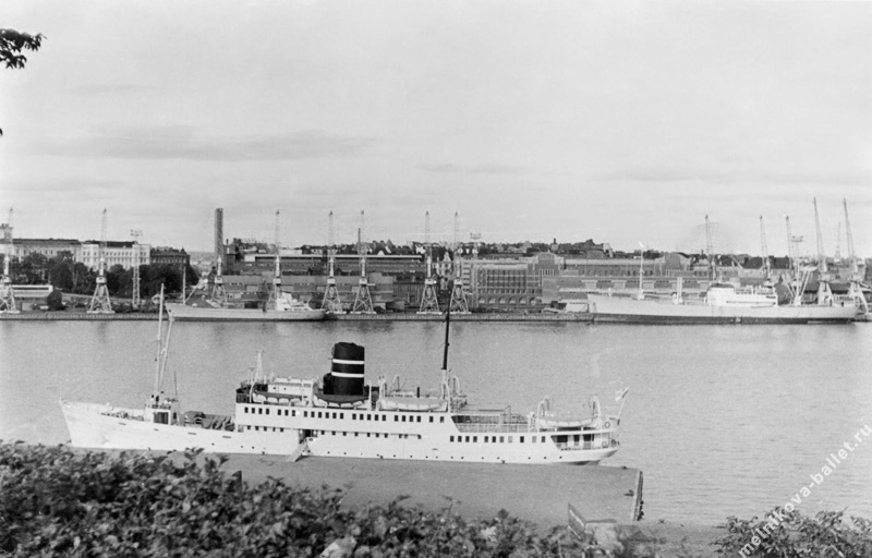 Порт в Хельсинки, Финляндия, 1966 год, фото 4