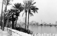 Набережная Нила, Каир, Египет, 1968 год, фото 3