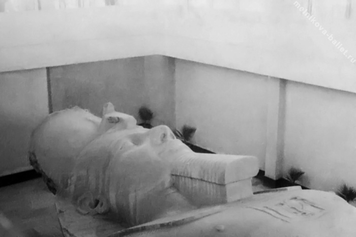 Статуя Тутанхамона - Каир, Египет, 1968 год, фото 14