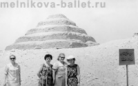 Пирамида Джосера, Саккара, Египет, 1968 год, фото 15а, 15б