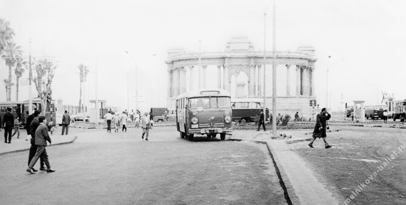 Вид на Ротонду - Александрия, Египет, 1968 год, фото 36