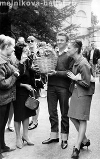 Н.Пономарева, О.Соколов, Н.Звонарева, Лондон, Великобритания, 1966 год, фото 19