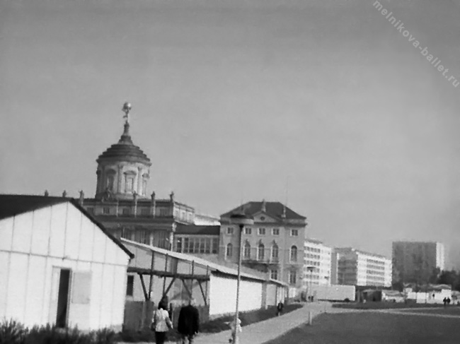 Старая ратуша на площади Альтер Маркт - Потсдам, ГДР, 1974 год, фото 16