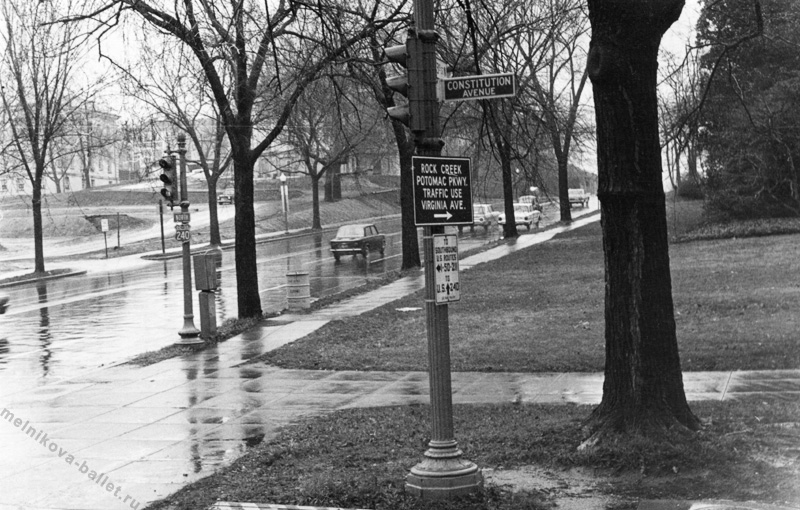 Дорога к Орлингтонскому кладбищу - Вашингтон, США, декабрь 1964 года, фото 17