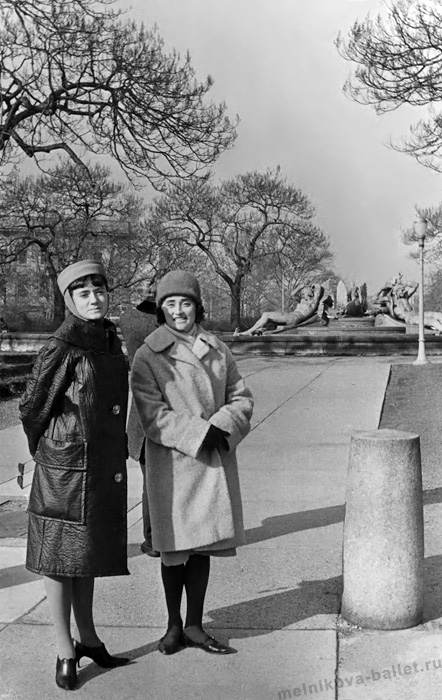 Габриэла Комлева и Татьяна Легат в Филадельфии - США, 1964 год, фото 32б