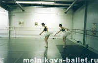 Репетиция, танец золота и серебра (балет "Спящая красавица"), 1994 год, фото 1